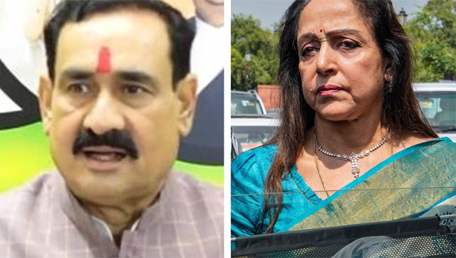 'Hema Malini was made to dance': BJP MP Narottam Mishra faces flak for remark 'Hema Malini was made to dance': BJP MP Narottam Mishra faces flak for remark