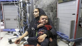 In Images | Death and doom at Gaza hospital, where 500 were killed in blast