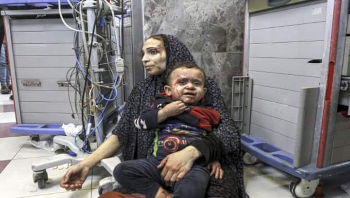 In Images | Death and doom at Gaza hospital, where 500 were killed in blast