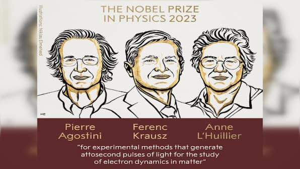 Pierre Agostini, Ferenc Krausz, and Anne L'Huillier win physics Nobel for looking at electrons in fractions of seconds