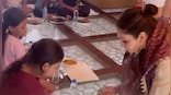 WATCH: Isha Koppikar performs Kanya Pujan at home, takes blessings of little Kanjaks; See post