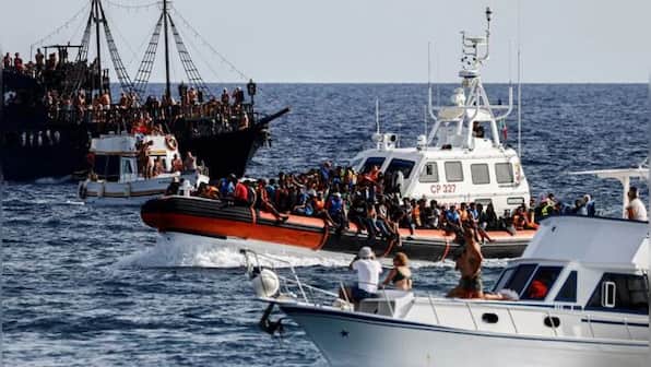 Spain to create emergency accommodation for 3,000 migrants amid 55% jump in arrivals by sea