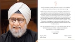 Angad Bedi and Neha Dhupia pen heartfelt note for Bishan Singh Bedi, remember his legacy; see post