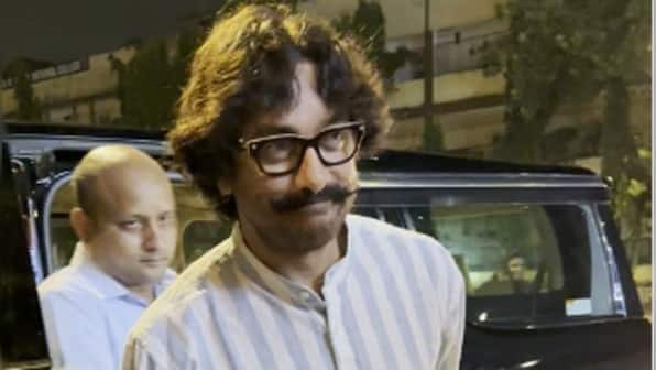 WATCH: Aamir Khan flaunts new look with wavy hair and moustache 