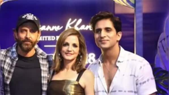 Hrithik Roshan is all hearts on Arslan Goni's birthday post for Sussanne Khan