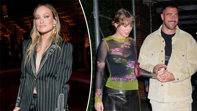 Actress Olivia Wilde reacts to the backlash over her comment on Taylor Swift and Travis Kelce's relationship Actress Olivia Wilde reacts to the backlash over her comment on Taylor Swift and Travis Kelce's relationship