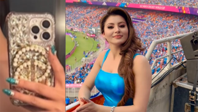 Urvashi Rautela shares message of the person who stole her 24-carat gold iPhone at India-Pakistan World Cup match Urvashi Rautela shares message of the person who stole her 24-carat gold iPhone at India-Pakistan World Cup match