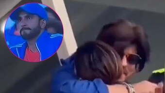 ICC World Cup Final 2023: Video of Shah Rukh Khan hugging Deepika Padukone and ignoring Ranveer Singh goes viral
