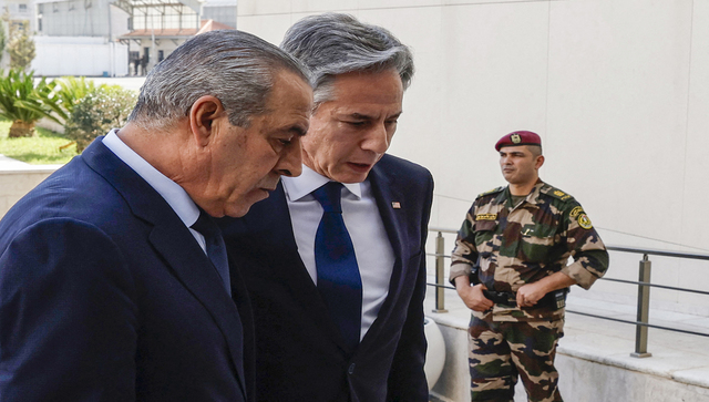 Antony Blinken visits West Bank as fierce fighting roils Gaza Strip Antony Blinken visits West Bank as fierce fighting roils Gaza Strip