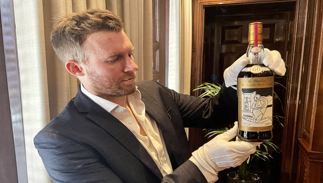 Over $2 million for a bottle of liquor: Sotheby's auction house sells 'most valuable whisky in the world' Over $2 million for a bottle of liquor: Sotheby's auction house sells 'most valuable whisky in the world'