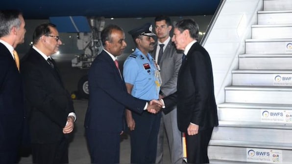 US State Secretary Antony Blinken arrives in India for 2+2 dialogue