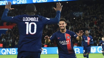 European football roundup: Ousmane Dembele shines as PSG ease past Montpellier; Las Palmas stun Atletico Madrid