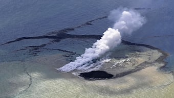 How the world’s newest island was formed in Japan this October