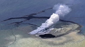 How the world’s newest island was formed in Japan this October