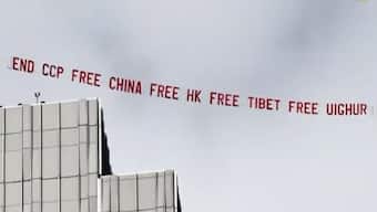 WATCH: Banner at APEC Summit venue has a special message for Xi Jinping