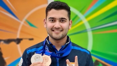 Anish Bhanwala wins 25m Rapid Fire bronze in World Cup Final