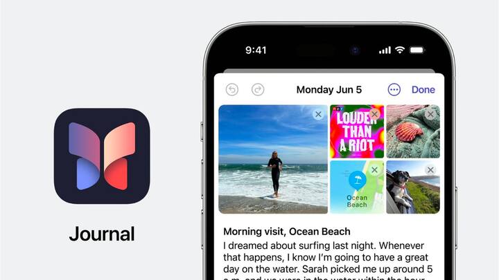 Apple iOS 17's Journal App: Your iPhone made even more personal