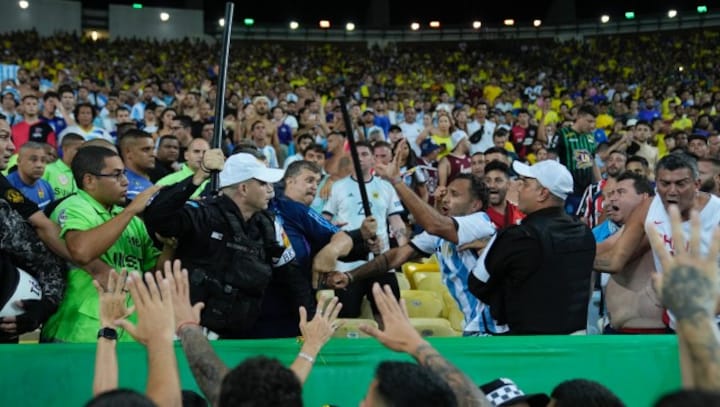 Organisers accused of negligence over Brazil vs Argentina brawl