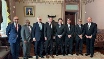 Argentina’s Milei seeks to reshape foreign policy, meets IMF officials on Washington trip