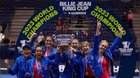 Billie Jean King Cup: Canada clinch first title to complete tennis double