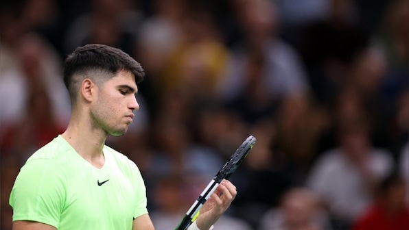 ATP Paris Masters: Carlos Alcaraz stunned by qualifier Roman Safiullin in defeat