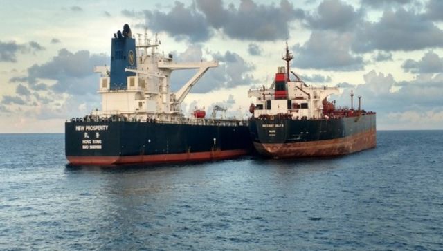 US newly sanctioned tankers shipped Russian oil to India US newly sanctioned tankers shipped Russian oil to India