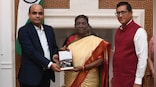 President Murmu receives copy of book titled 'Igniting Collective Goodness: Mann ki Baat@100’