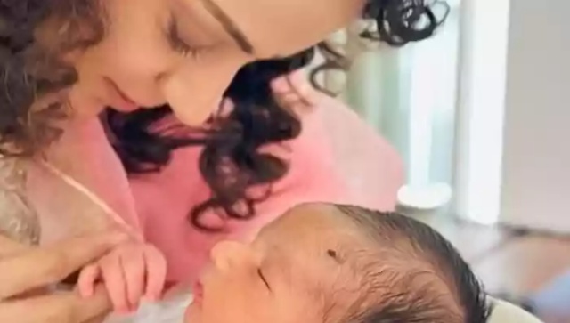 Kangana Ranaut takes part in nephew Ashwatthama's 'Gantrala' ceremony; shares family pics Kangana Ranaut takes part in nephew Ashwatthama's 'Gantrala' ceremony; shares family pics