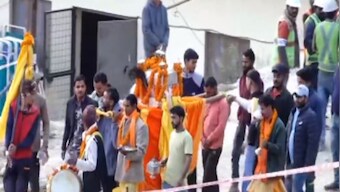 WATCH: Villagers carry 'doli' of local deity to Uttarkashi tunnel collapse site, seek divine intervention