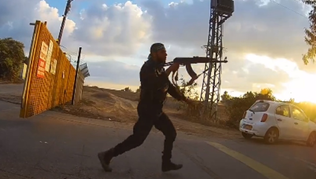 'A war between good and evil': Israel releases fresh video of Hamas gunman executing Israeli woman on 7 October 'A war between good and evil': Israel releases fresh video of Hamas gunman executing Israeli woman on 7 October