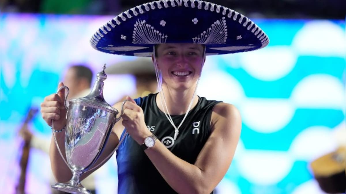 WTA Finals: Iga Swiatek returns to world No 1 after comprehensive win over Pegula in final