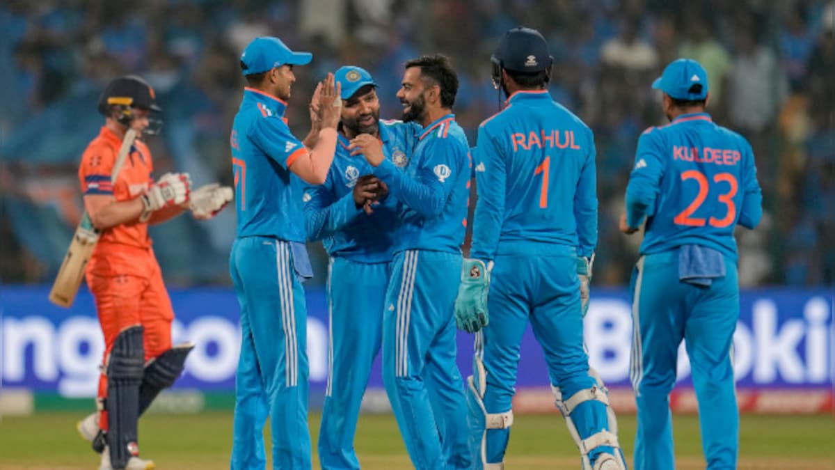 World Cup 2023: Unbeaten India hammer Netherlands by 160 runs, storm into semis with ninth consecutive win