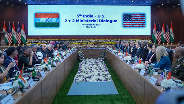 India-US 2+2 Ministerial Dialogue, China and the West Asian crisis India-US 2+2 Ministerial Dialogue, China and the West Asian crisis