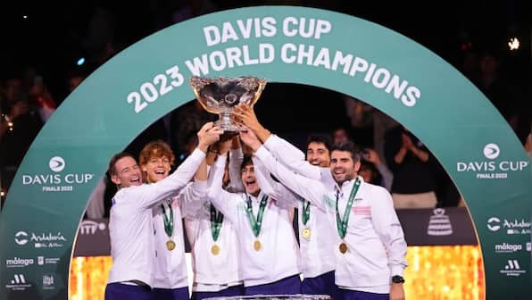 Davis Cup 2023 Finals: Italy beat Australia for first title since 1976