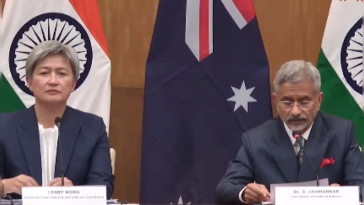 'Real momentum in India-Australia comprehensive strategic ties': Jaishankar at joint press briefing with Penny Wong