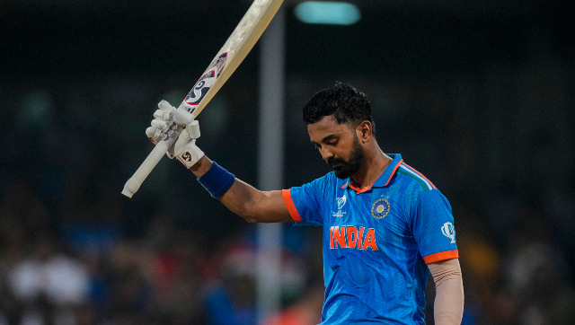 KL Rahul smashes fastest World Cup century by an Indian during Netherlands game in Bengaluru KL Rahul smashes fastest World Cup century by an Indian during Netherlands game in Bengaluru