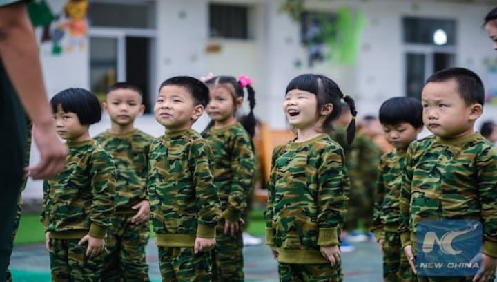 Vantage | Why China is asking 7-year-olds to do 'military drills'