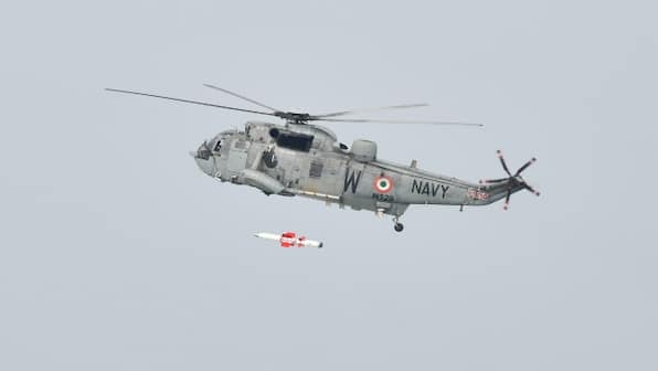 Watch: Indian Navy punches hole in ship first time with 'Made in India' missile