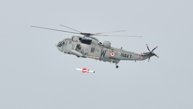 Watch: Indian Navy punches hole in ship first time with 'Made in India' missile Watch: Indian Navy punches hole in ship first time with 'Made in India' missile