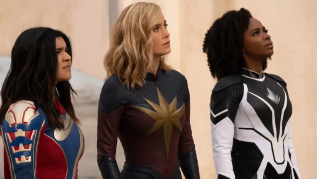 The Marvels movie review: Brie Larson, Teyonah Parris & Iman Vellani come together to give an adrenaline rush experience The Marvels movie review: Brie Larson, Teyonah Parris & Iman Vellani come together to give an adrenaline rush experience