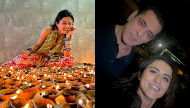 Ridhi Dogra lights 1000 diyas for 1000 crore of Jawaan; writes a heartfelt note on love she is receiving for Tiger 3 Ridhi Dogra lights 1000 diyas for 1000 crore of Jawaan; writes a heartfelt note on love she is receiving for Tiger 3