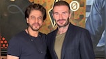 Two legends in one frame! Shah Rukh Khan & David Beckham ooze swag and charm as they pose together at Mannat bash