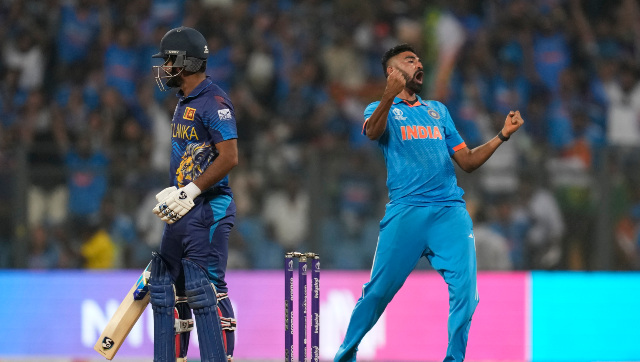 India vs Sri Lanka Highlights: SL 55 all out; Men in Blue storm into semi-finals with 302-run thrashing of Lankans India vs Sri Lanka Highlights: SL 55 all out; Men in Blue storm into semi-finals with 302-run thrashing of Lankans