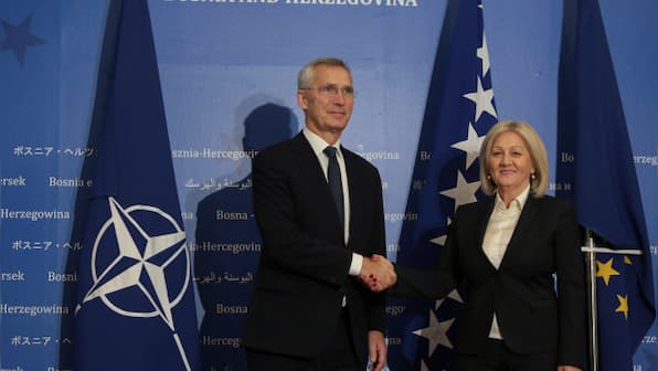 NATO chief alarmed over Russia's support to secessionist rhetoric in Bosnia