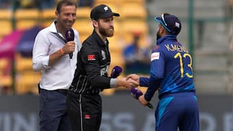 New Zealand vs Sri Lanka Highlights, World Cup 2023: Black Caps virtually through to semis after five-wicket win