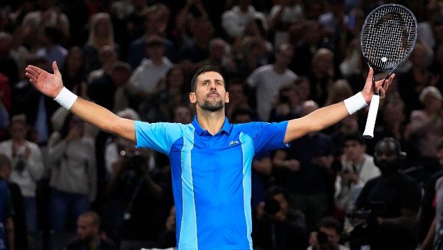 ATP Paris Masters: Djokovic beats Rune to reach ninth semi-final, Tsitsipas downs Khachanov to advance ATP Paris Masters: Djokovic beats Rune to reach ninth semi-final, Tsitsipas downs Khachanov to advance