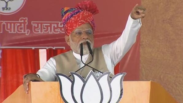  PM Modi vows to review petrol & diesel price in Rajasthan ahead of polls