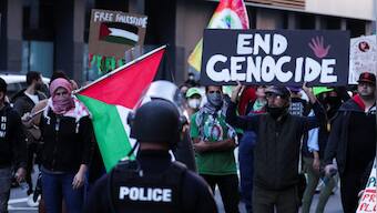 Pro-Palestine rally blocks key San Francisco bridge during APEC