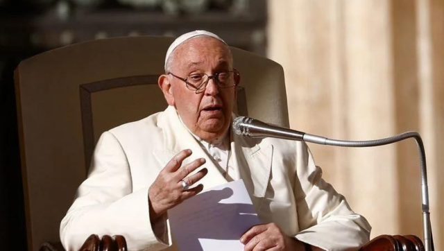 Pope says Israel-Hamas war has gone beyond war to 'terrorism' Pope says Israel-Hamas war has gone beyond war to 'terrorism'