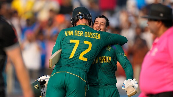 World Cup: De Kock, van der Dussen lead the way as all-round South Africa thrash New Zealand
